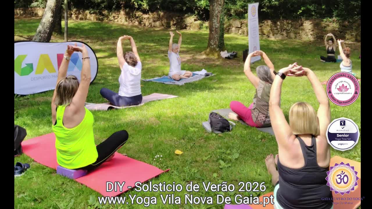 Dia Internacional do Yoga - Solsticio de Verao, 21 de Junho de 2026